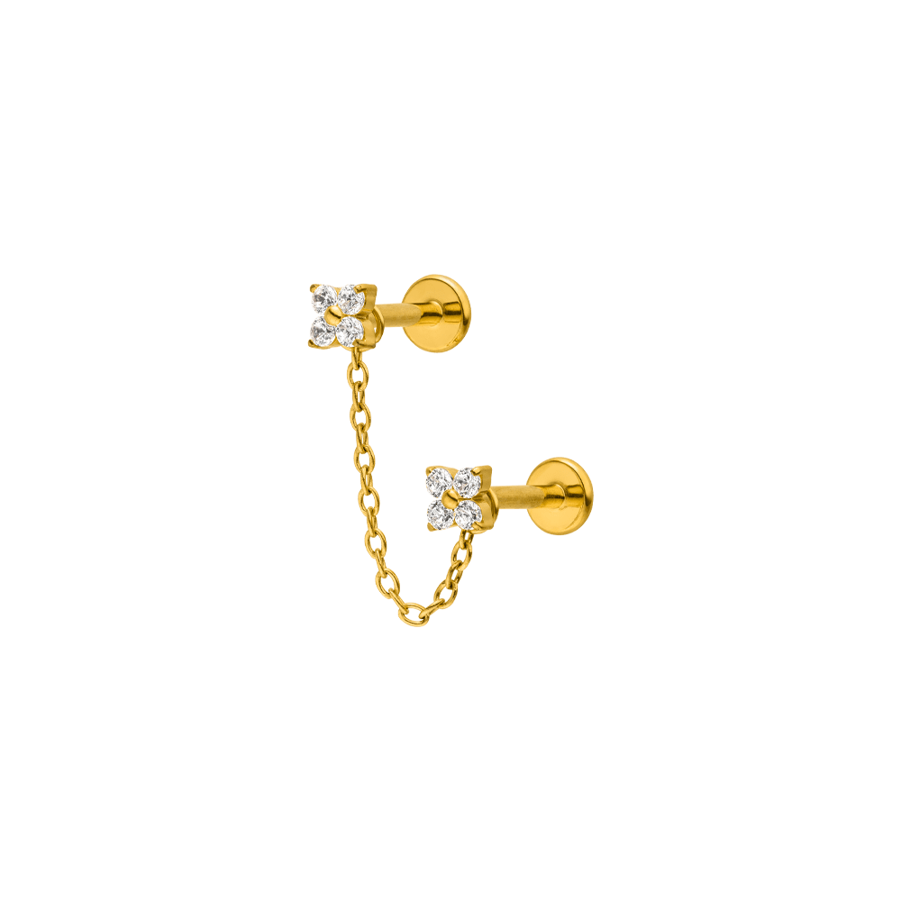 Kette für Piercings & Ohrringe