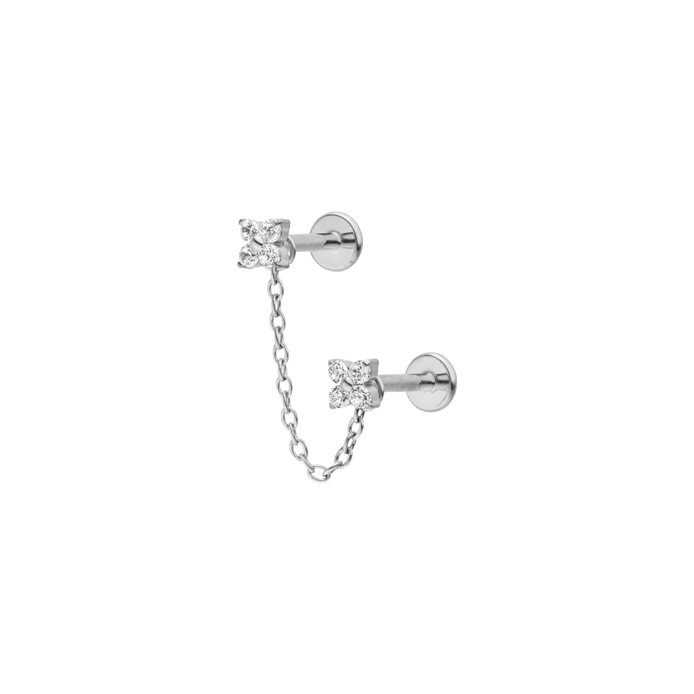 Kette für Piercings & Ohrringe