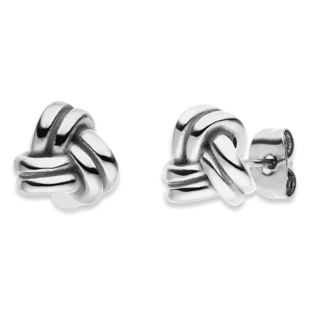 Knot Ohrstecker | 18K vergoldet
