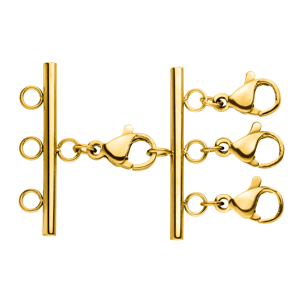 Layering Helper Halskettentrenner Trennhilfe für Ketten Gold