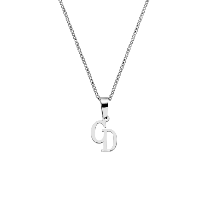 Letter Monogramm Kette | 18K vergoldet