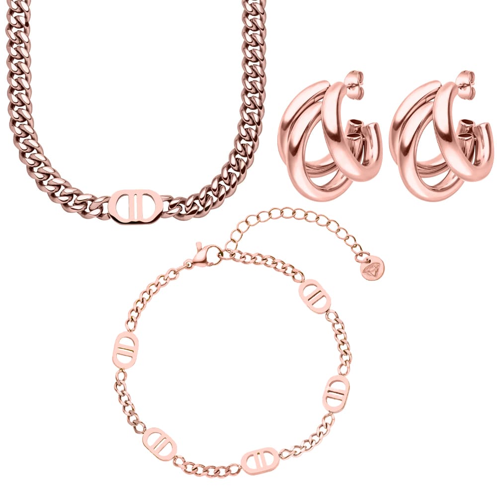 Leyla Set | 18K vergoldet