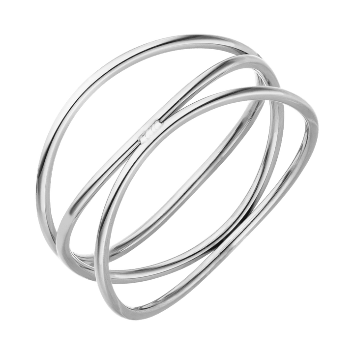 Lines Ring | 18K vergoldet