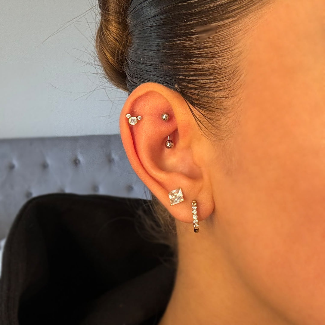 Mouse Helix Piercing Titan Gold Wasserfest