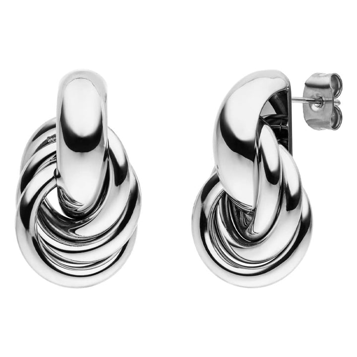 Loop Ohrstecker | 18K vergoldet