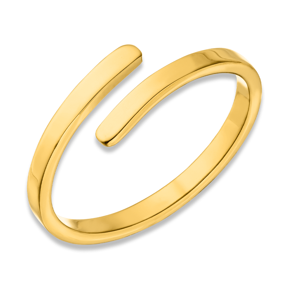 Loop Ring | 18K vergoldet