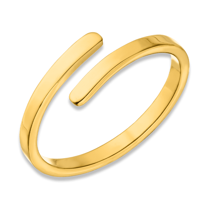 Loop Ring | 18K vergoldet
