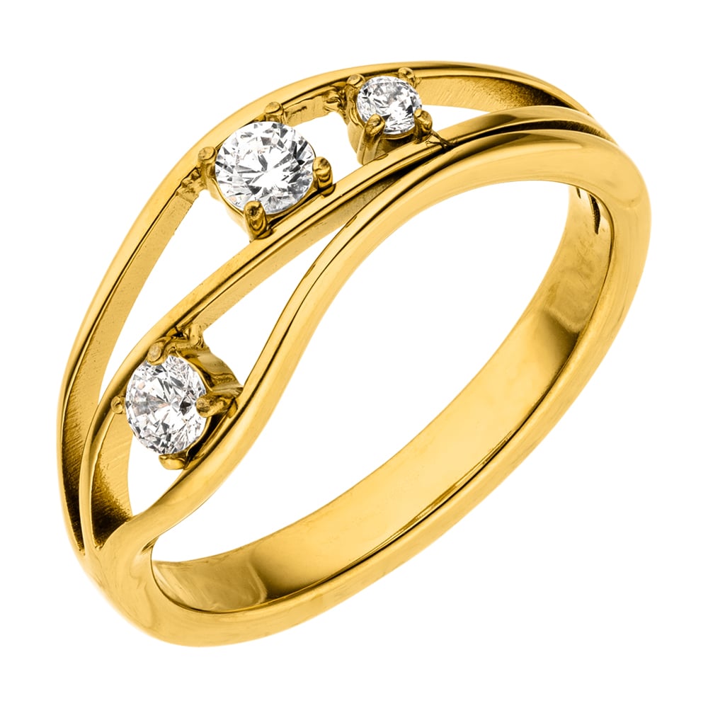 Lumina Ring | 18K vergoldet