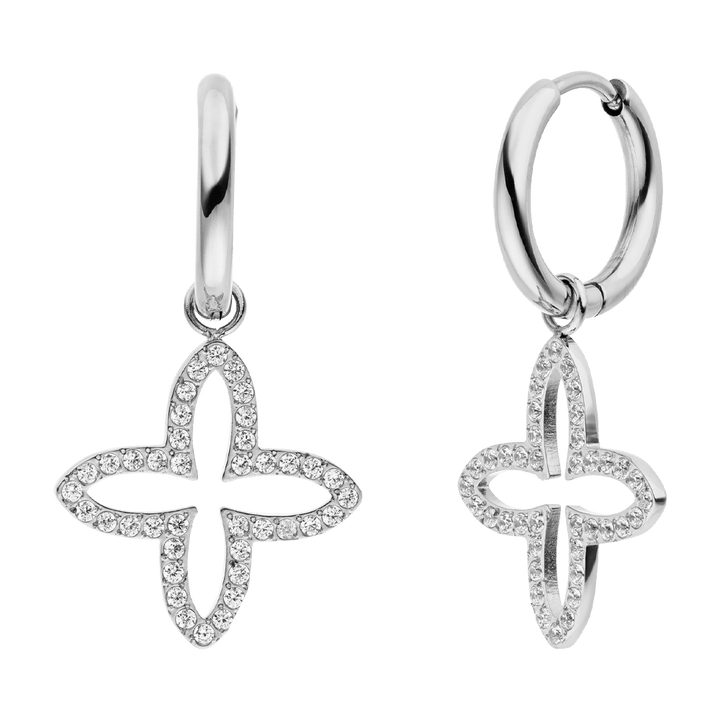 Luxe Fleur Ohrringe | 18K vergoldet