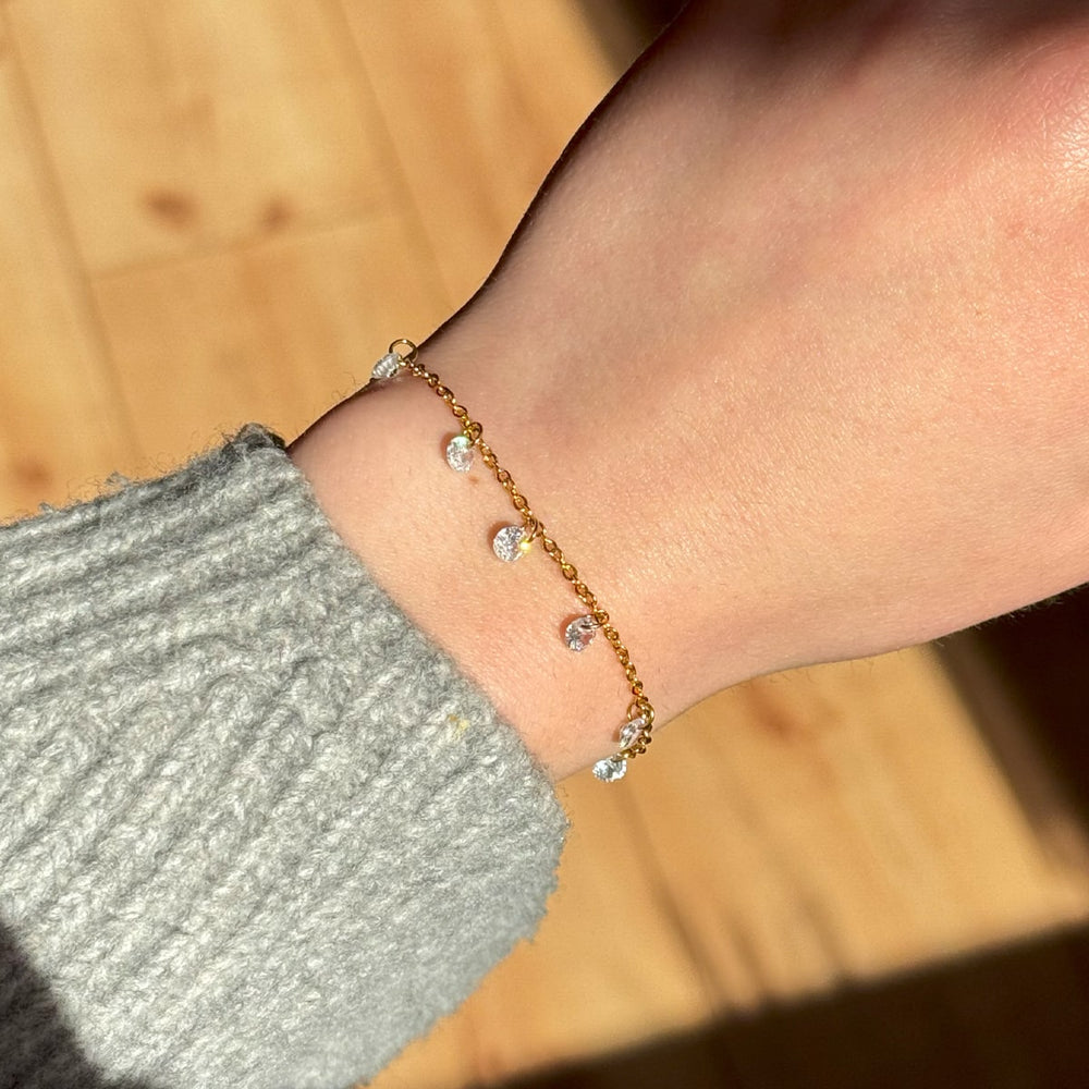 Armband mit Zirkonia Anhänger