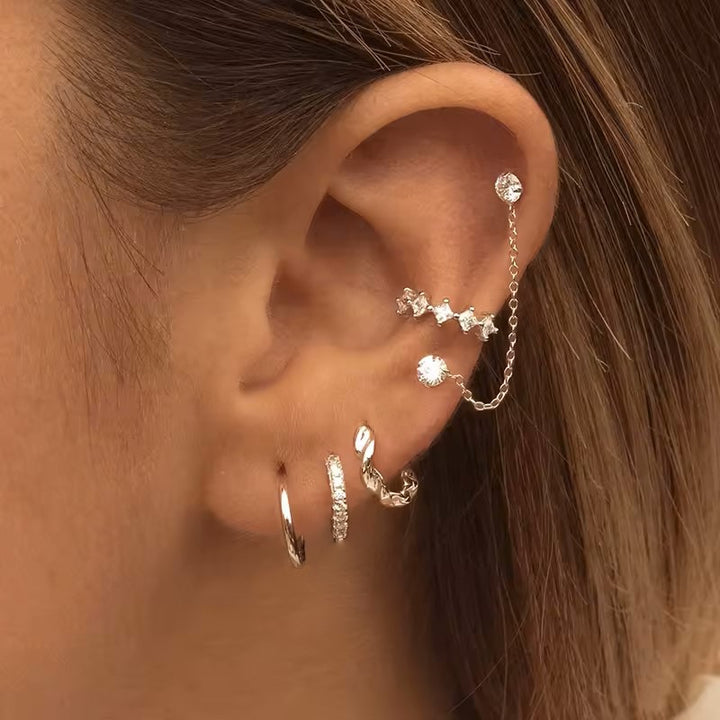 Manchette d’oreille Mila | 925 argent véritable