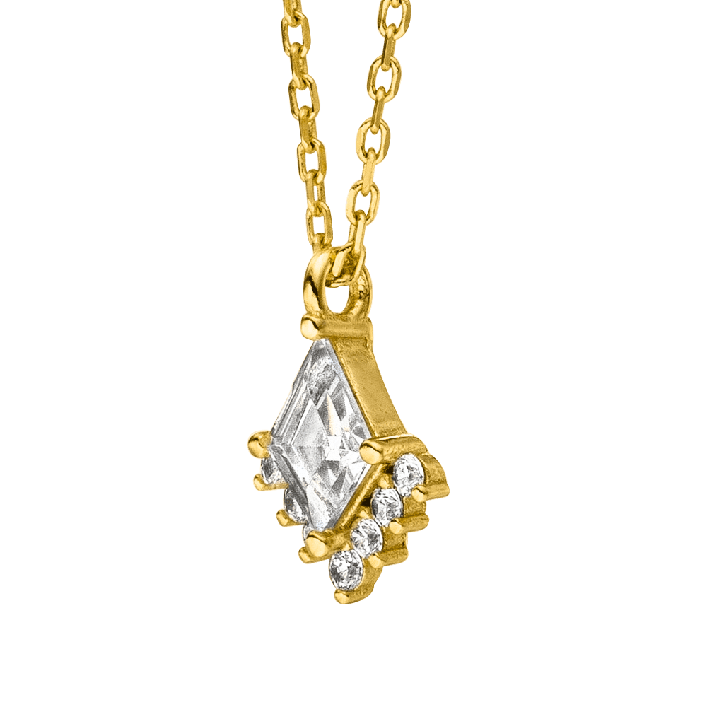 Zirkonia Kette nickelfrei