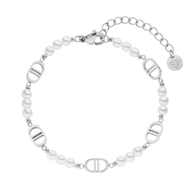 Pearl Prestige Armband | 18K vergoldet