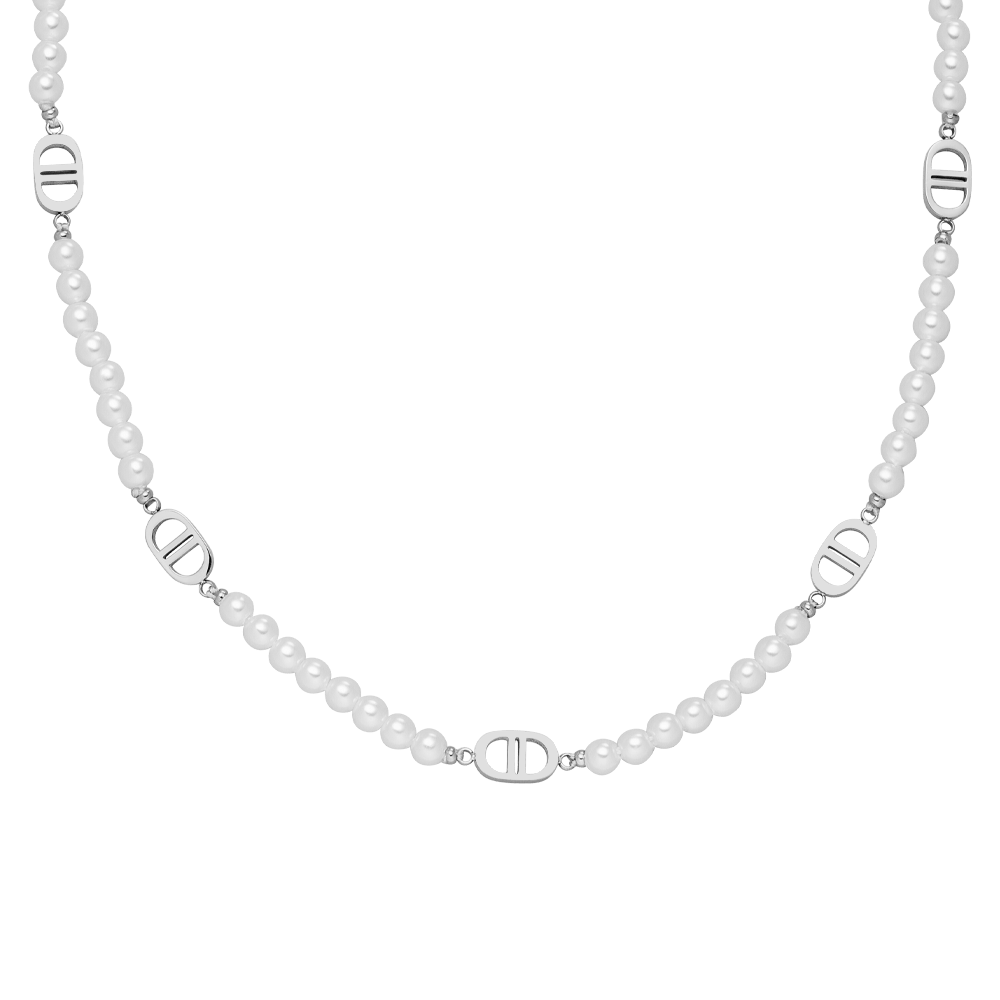 Pearl Prestige Halskette | 18K vergoldet
