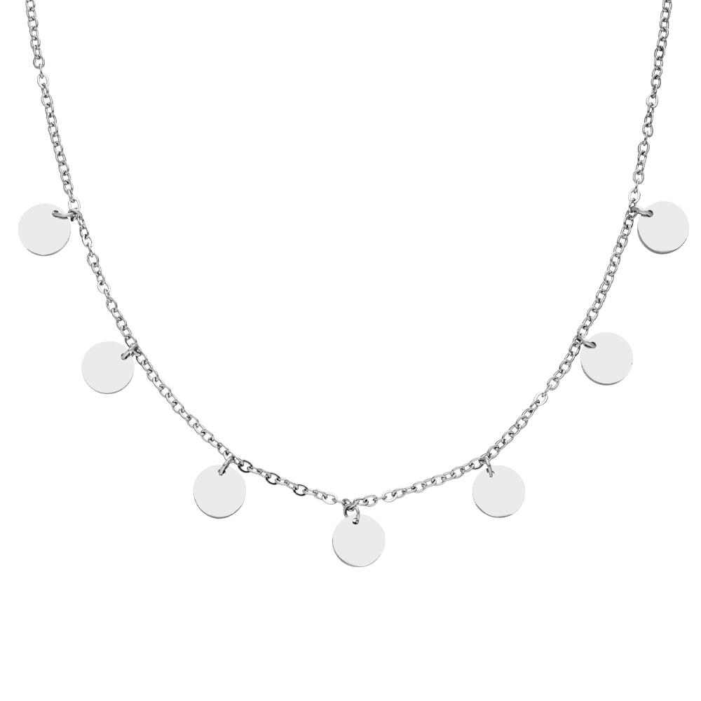 Plate Halskette | 18K vergoldet