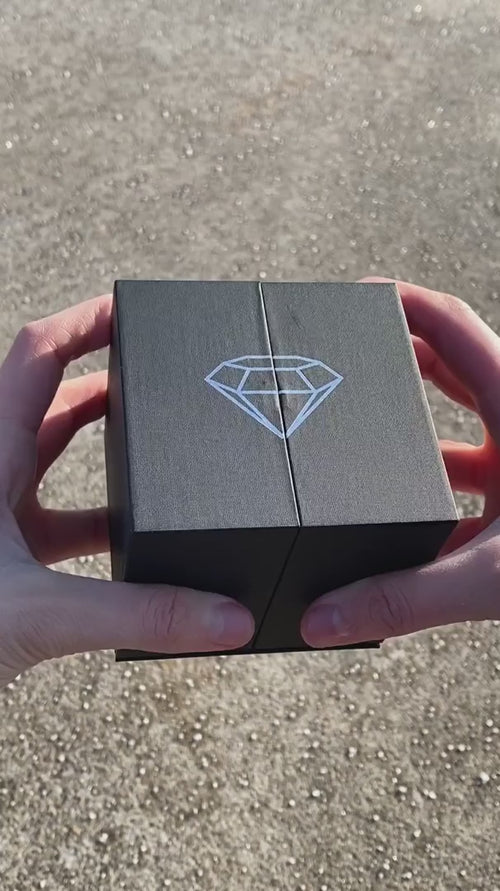 Rosen Geschenkbox Geschenkidee mit Ringhalterung