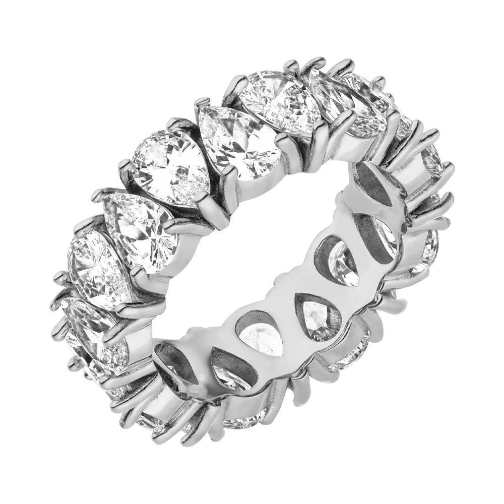 silber Ring wasserfest Tropfen außergewöhnlich Edelstahl