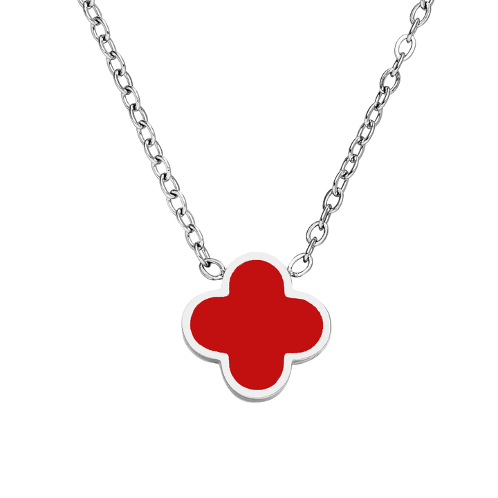 Red Clover Kette | 18K vergoldet