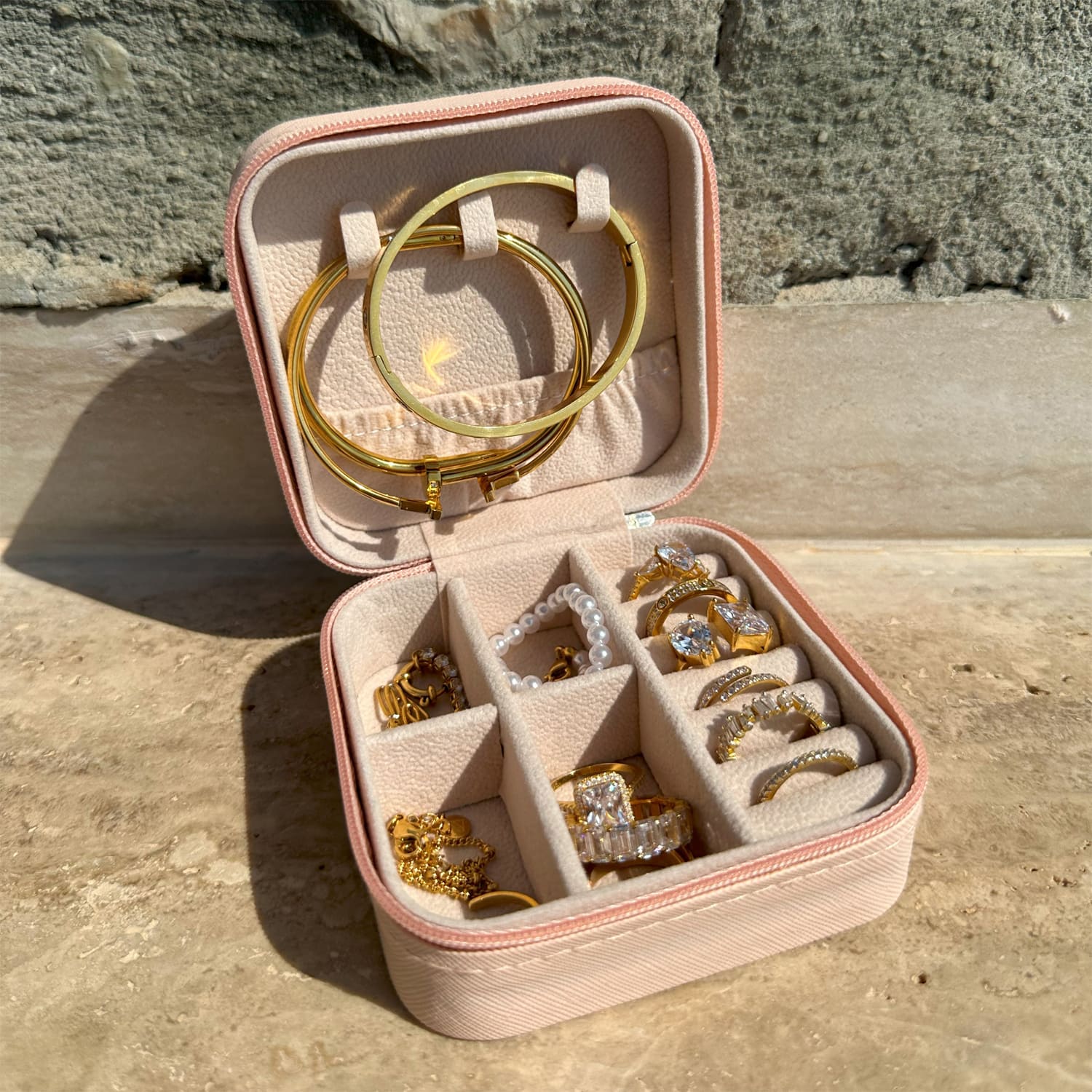 Reise Schatulle Schmuck-Aufbewahrung