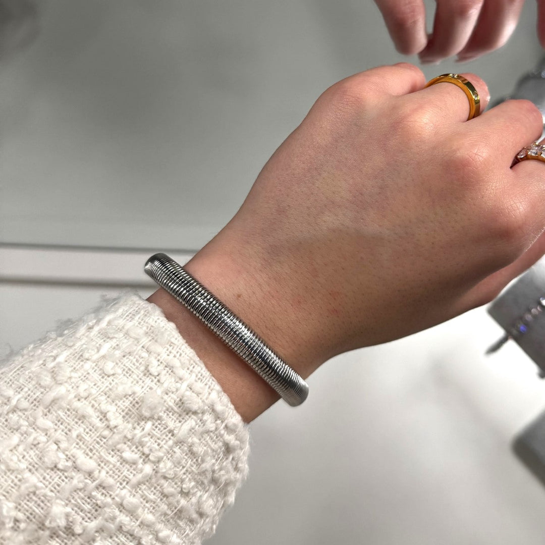 silbernes Armband medizinische Qualität hautfreundlich