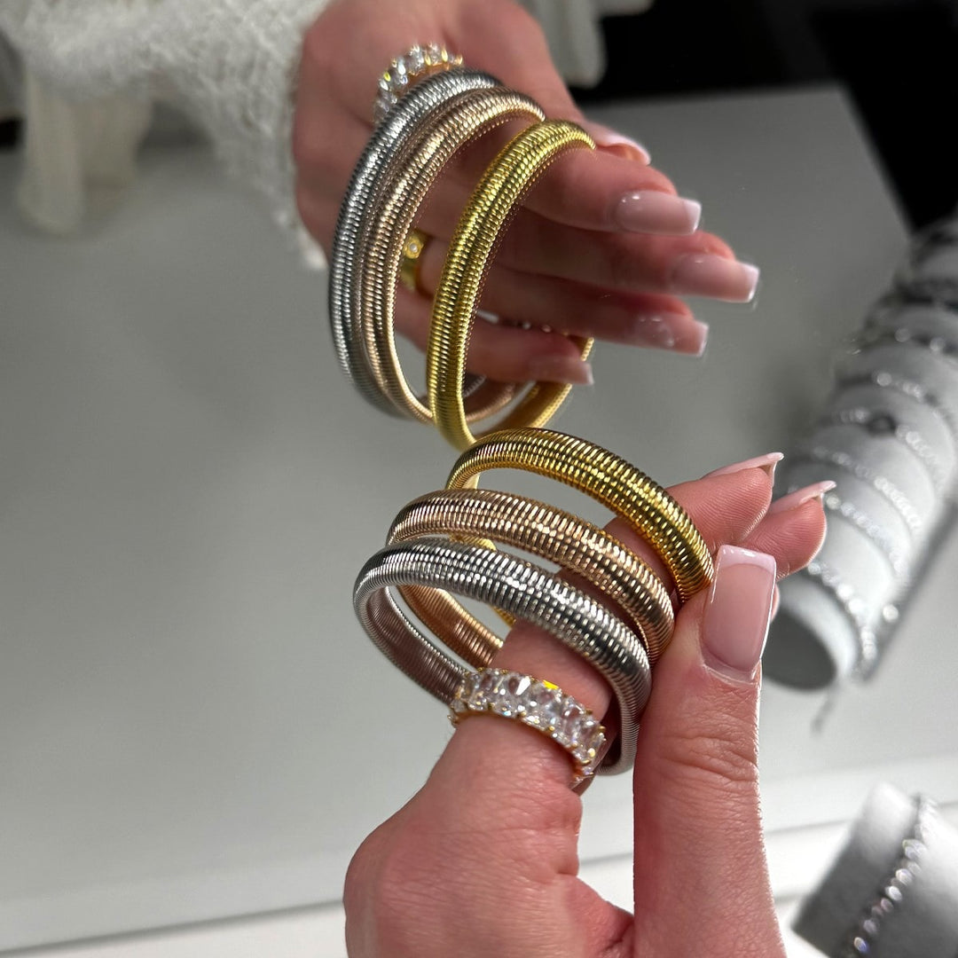 Multicolor Armbänder aus Chirurgischem Stahl 