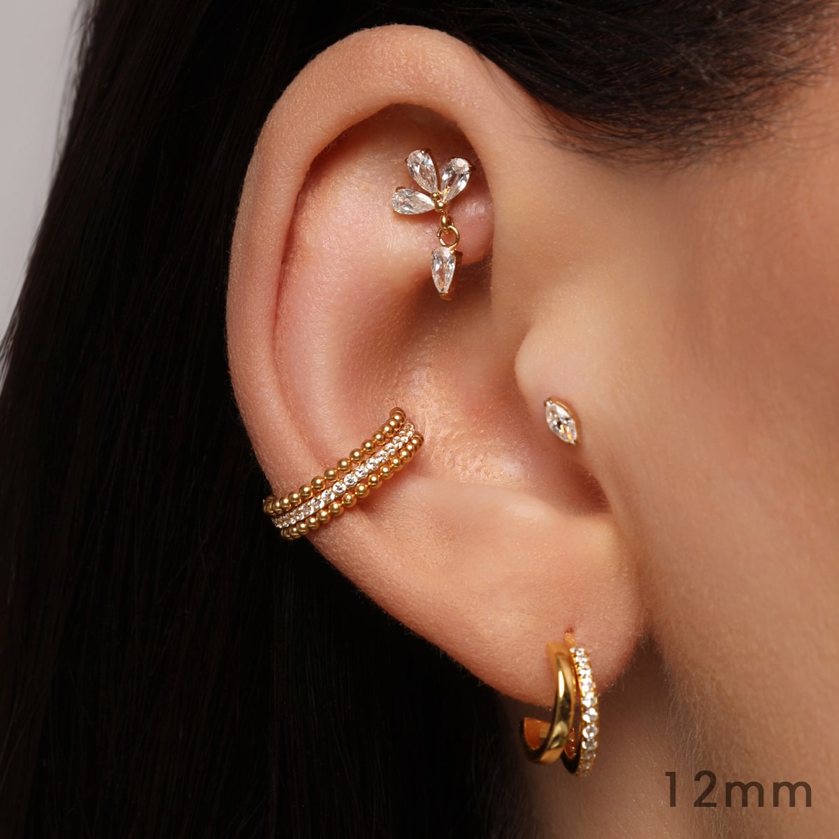 Conch Piercing | Ear piercings – DIAMOND MODE