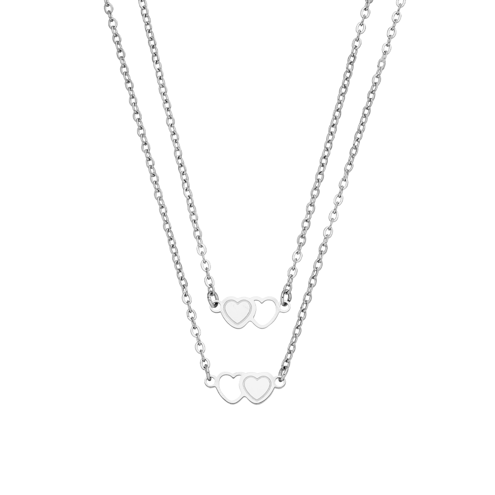 2 Sisters Ketten Set | 18K Vergoldet
