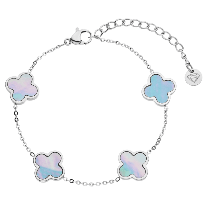 Sky Clover Armband | 18K vergoldet
