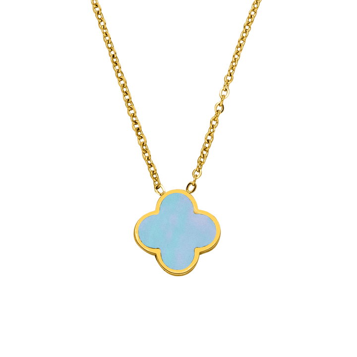 Sky Clover Kette | 18K vergoldet