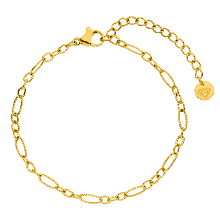 Smooth Chain Armband | 18K vergoldet