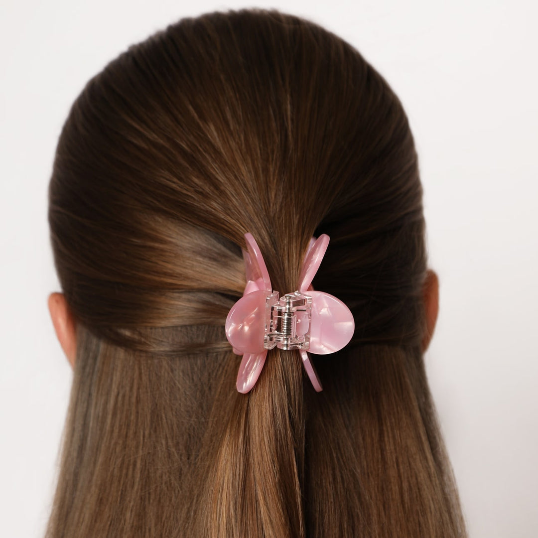 hochwertige Haarspange rosa Duschfest 