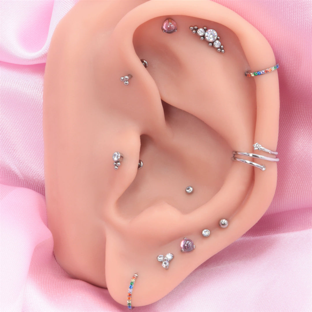 Spiral Ear Cuff | 18K vergoldet