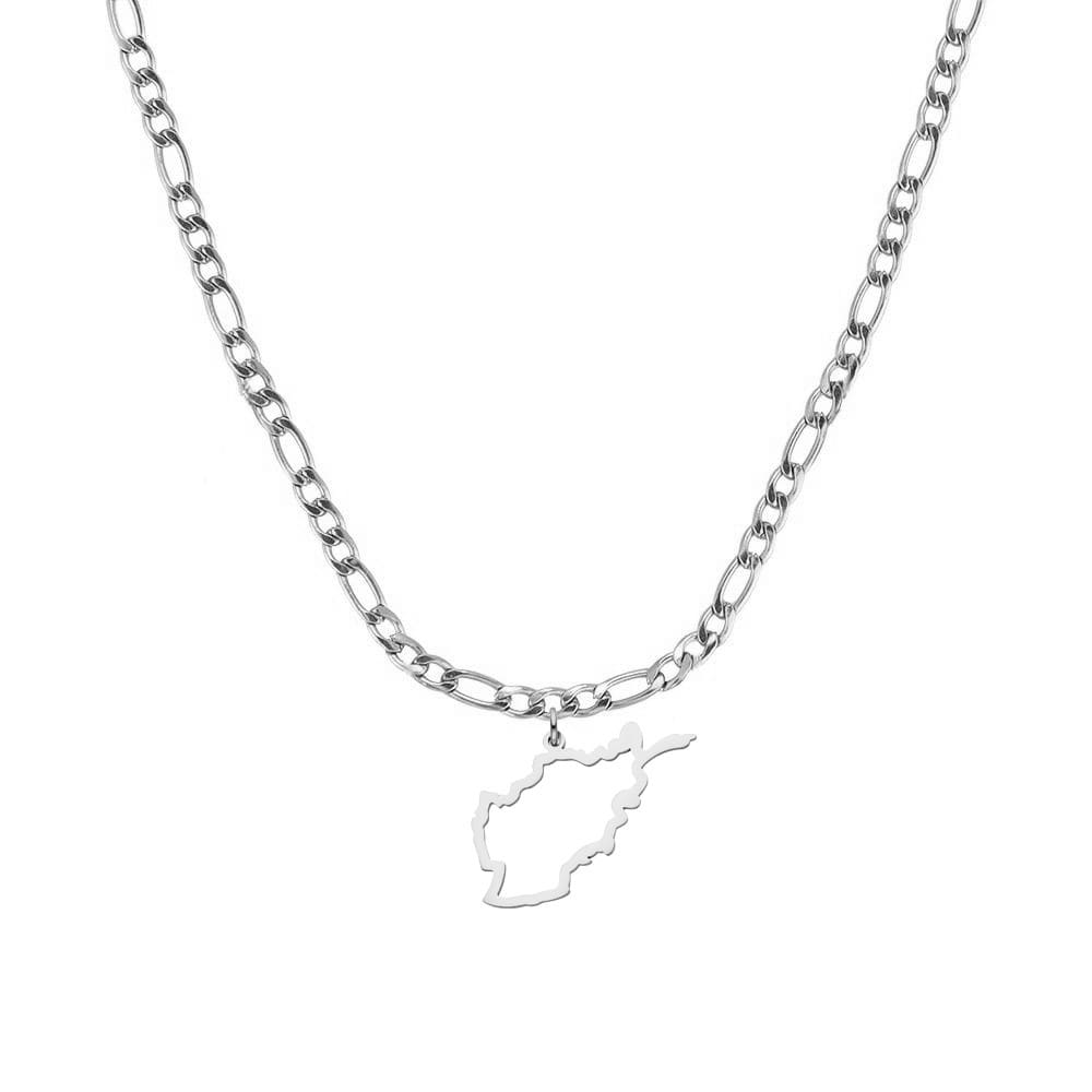 Nations Kette | Edelstahl Silber | Classic