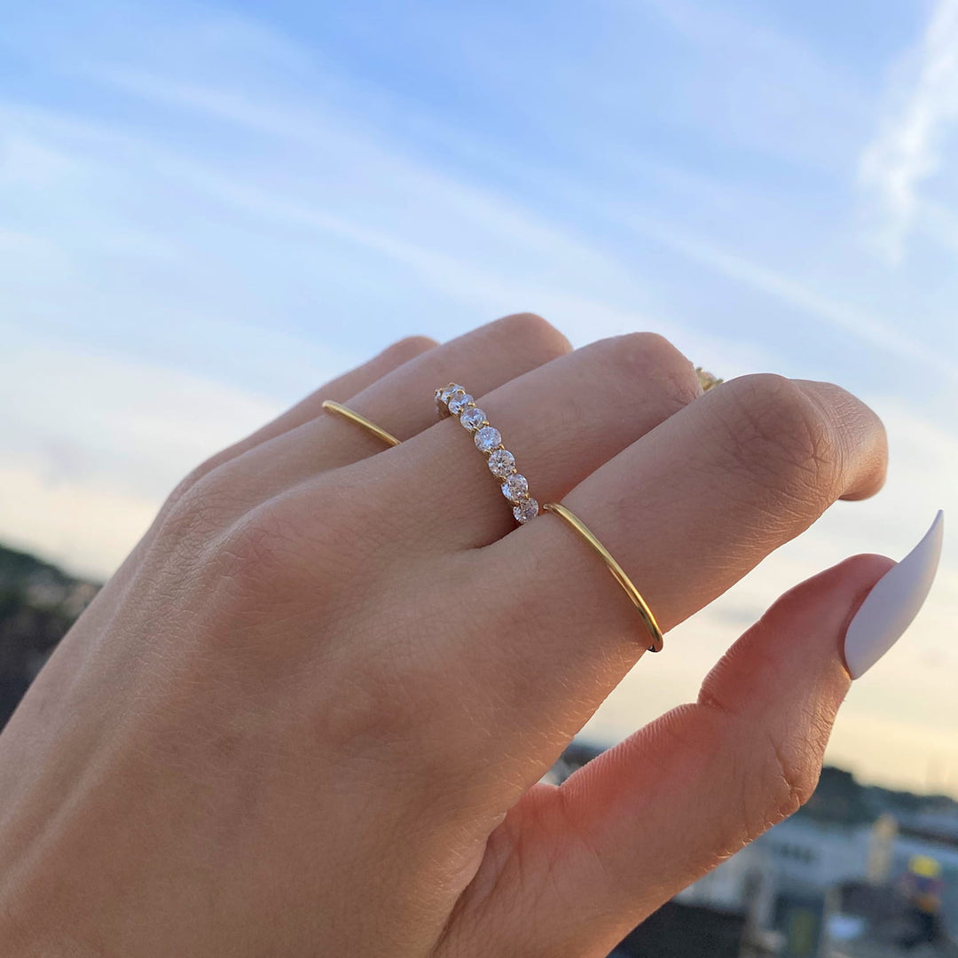 Simple Ring | 18K vergoldet