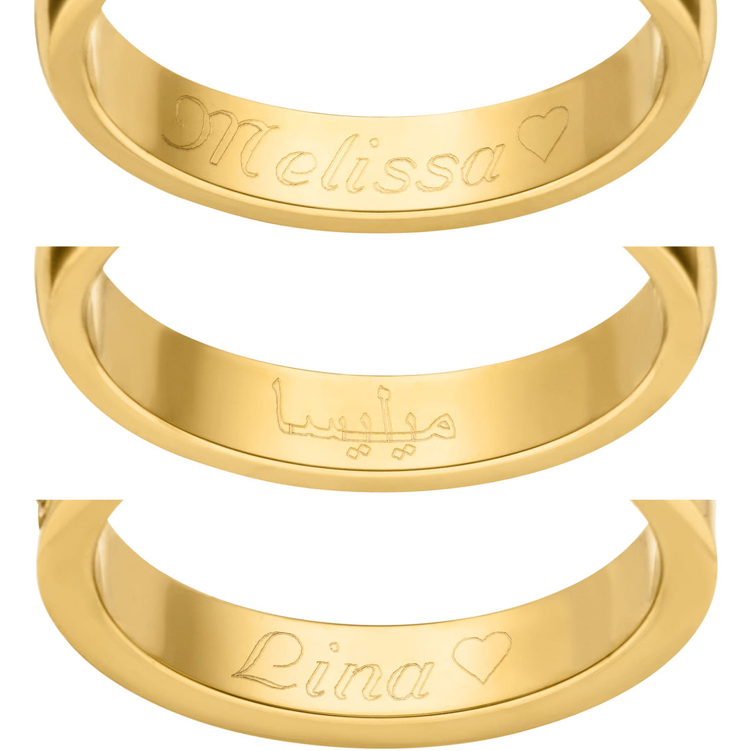 Crossed Arianna Ring | 18K vergoldet