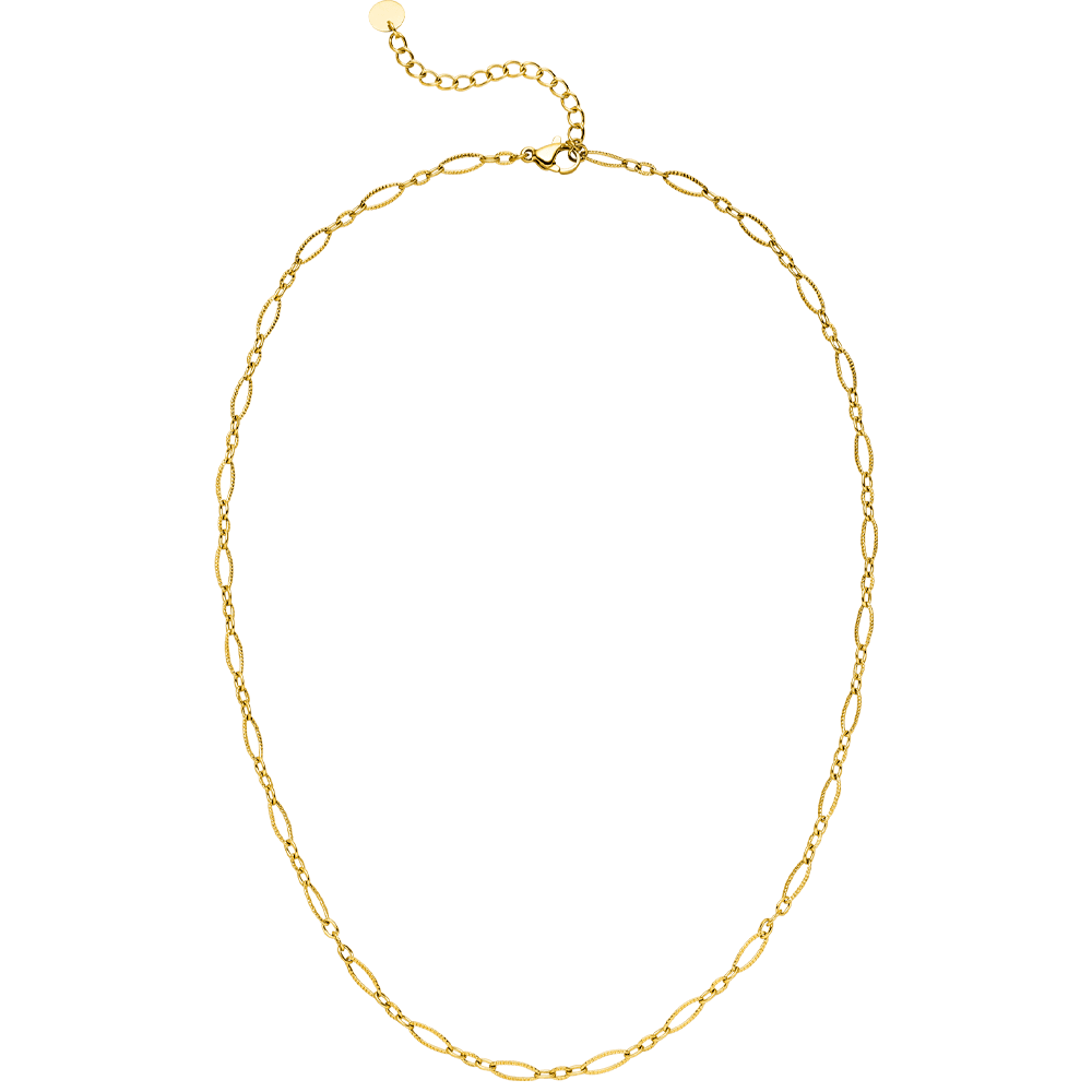 wasserfeste Kette Damen 18K vergoldet Halskette