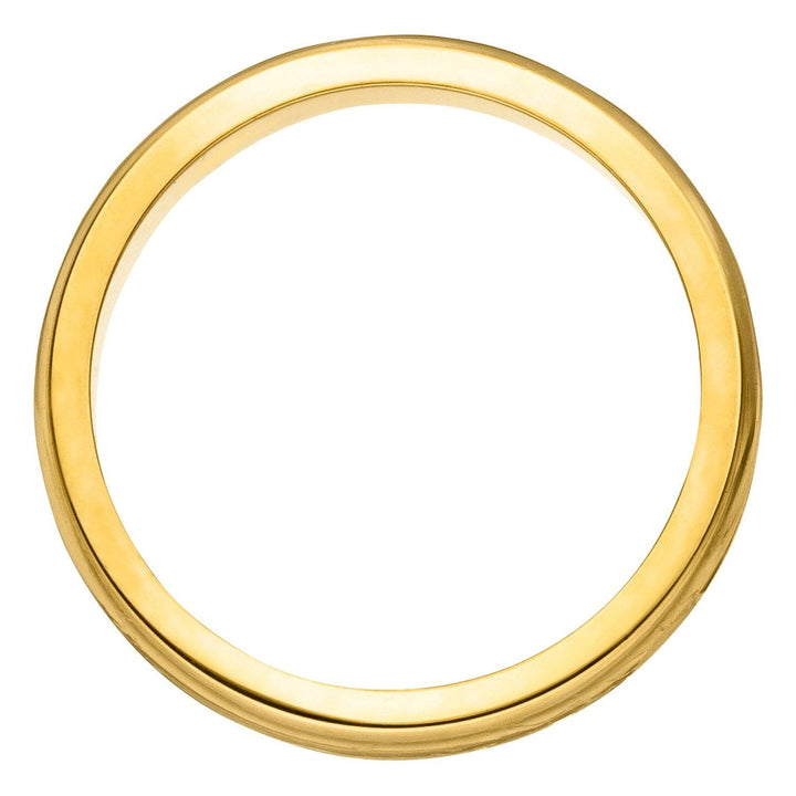 Dezenter Ring 18K vergoldet wasserfest elegant