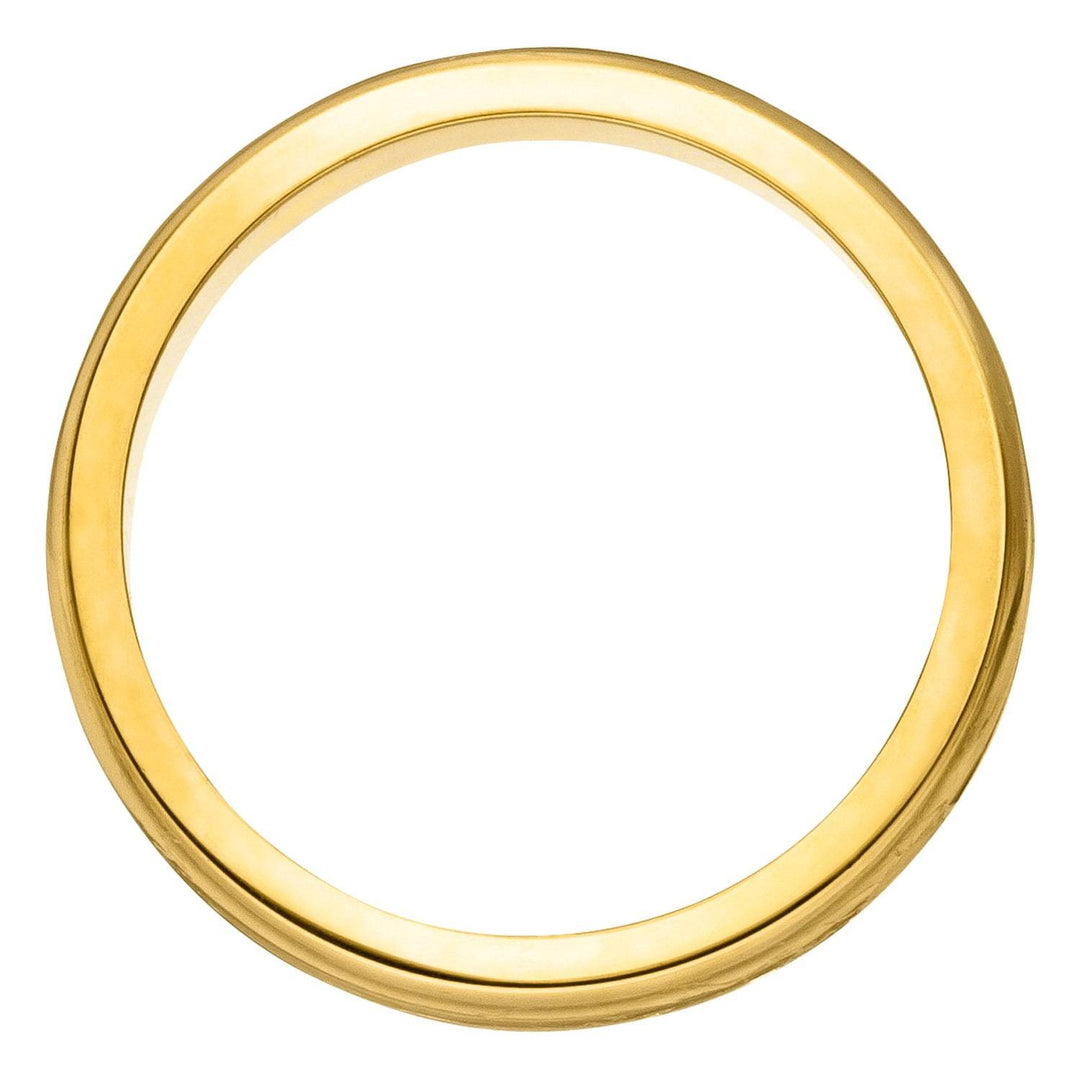 Dezenter Ring 18K vergoldet wasserfest elegant