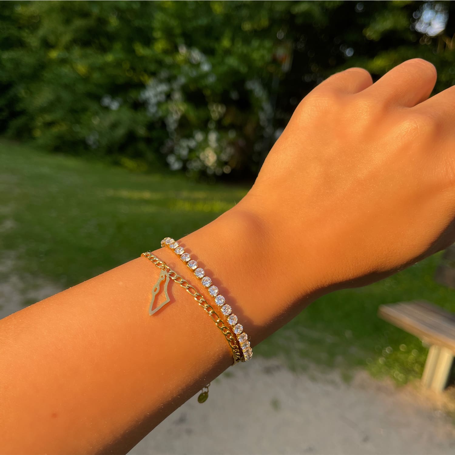 Tennis Bracelet Iced Out DIAMOND FASHION DIAMOND MODE