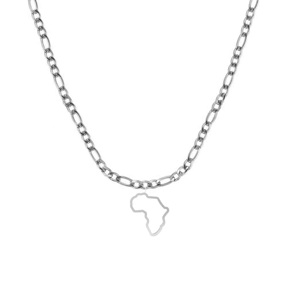 Nations Kette | Edelstahl Silber | Classic