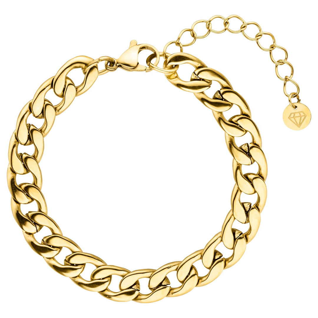 Frauen Armband Gourmet Schlicht 18K vergoldet wasserfest