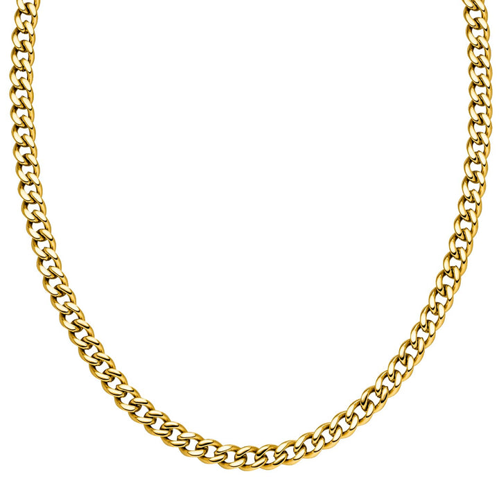 Cuban Link Halskette 18K vergoldet wasserfest Frauen