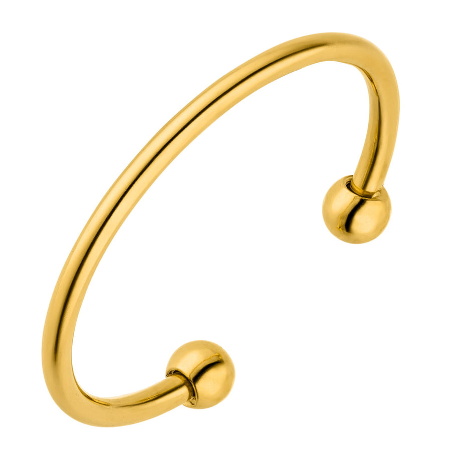 Größenverstellbarer Ring Gold 18K vergoldet Chirurgenstahl wasserfest