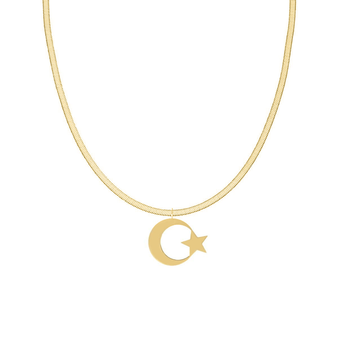 Türkeikette Mond Türkische Länderkette Snake Skin Türkei