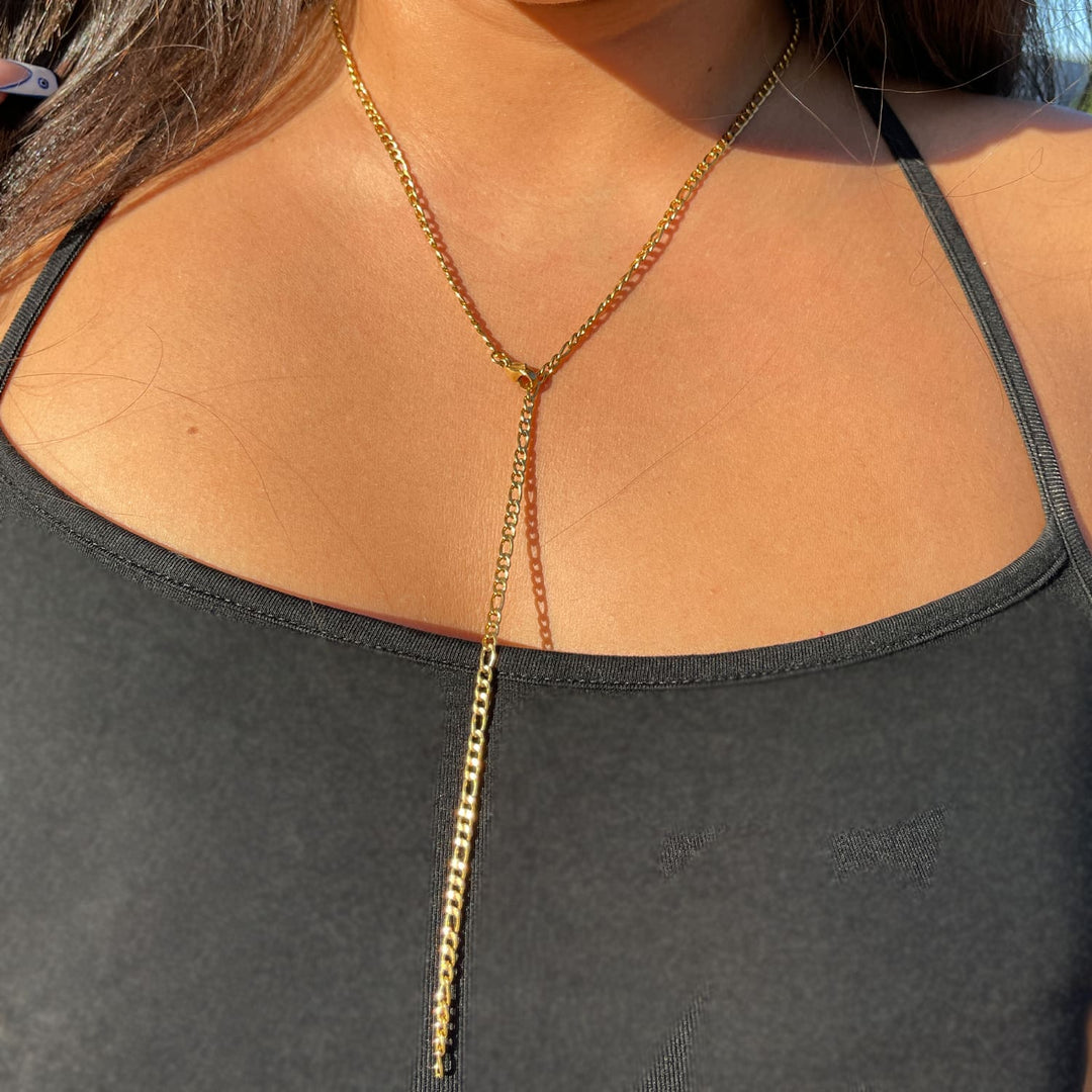 Y-Figaro Halskette | 18K vergoldet
